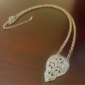Vintage Silver Pendant Necklace
